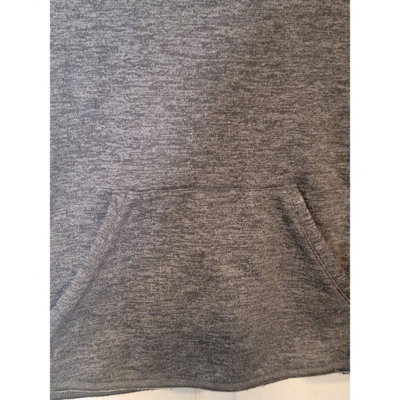 Adidas Pull Over Hooded Sweatshirt Size‎ Small Gray Missing Drawstring - Picture 3 of 6